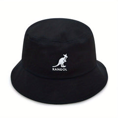 Animal Embroidery Couple Bucket Hat Lightweight Fisherman Cap