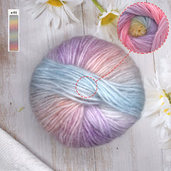 Mohair Yarn 200m 50g For DIY Crocheting Sweater Scarf