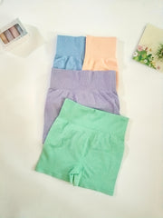 Seamless Biker Shorts for Women's Fitness & Yoga