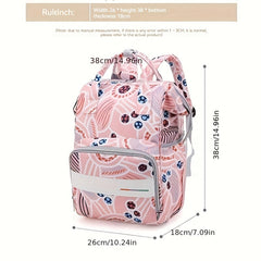 Large Capacity Travel Backpack for Moms Oxford Fabric Hand Washable