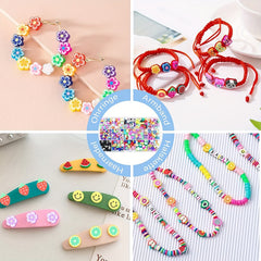 3000pcs Girls DIY Bracelet Beads Children's Gift