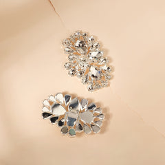 Crystal Shoe Clips Rhinestone Shoe Buckles Women DIY Shoe Decoration