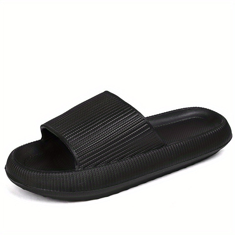 Women's Soft Open Toe Pillow Slides Indoor/Outdoor Non Slip Shoes