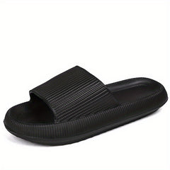 Women's Soft Open Toe Pillow Slides Indoor/Outdoor Non Slip Shoes