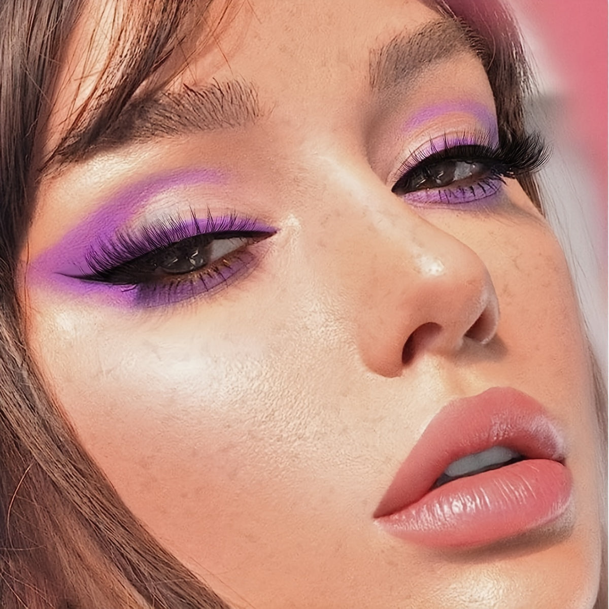 Fluffy 3D Mink Eyelashes Short Cat Eye Style 13mm