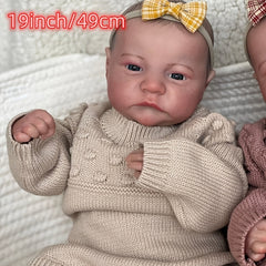 19 Inch Reborn Baby Dolls Realistic Newborn Baby Dolls