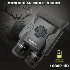 HD IR Night Vision Binoculars 8X Digital Zoom Low Light Night Vision