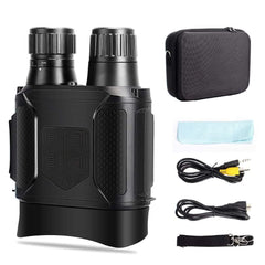 Military Night Vision Goggles 3 IR Levels 2X Zoom for Outdoors