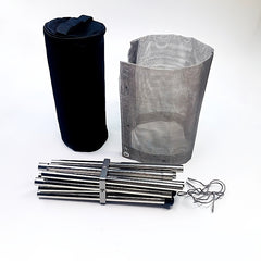 Portable Stainless Steel BBQ Grill Non Stick Foldable for Camping Picnics