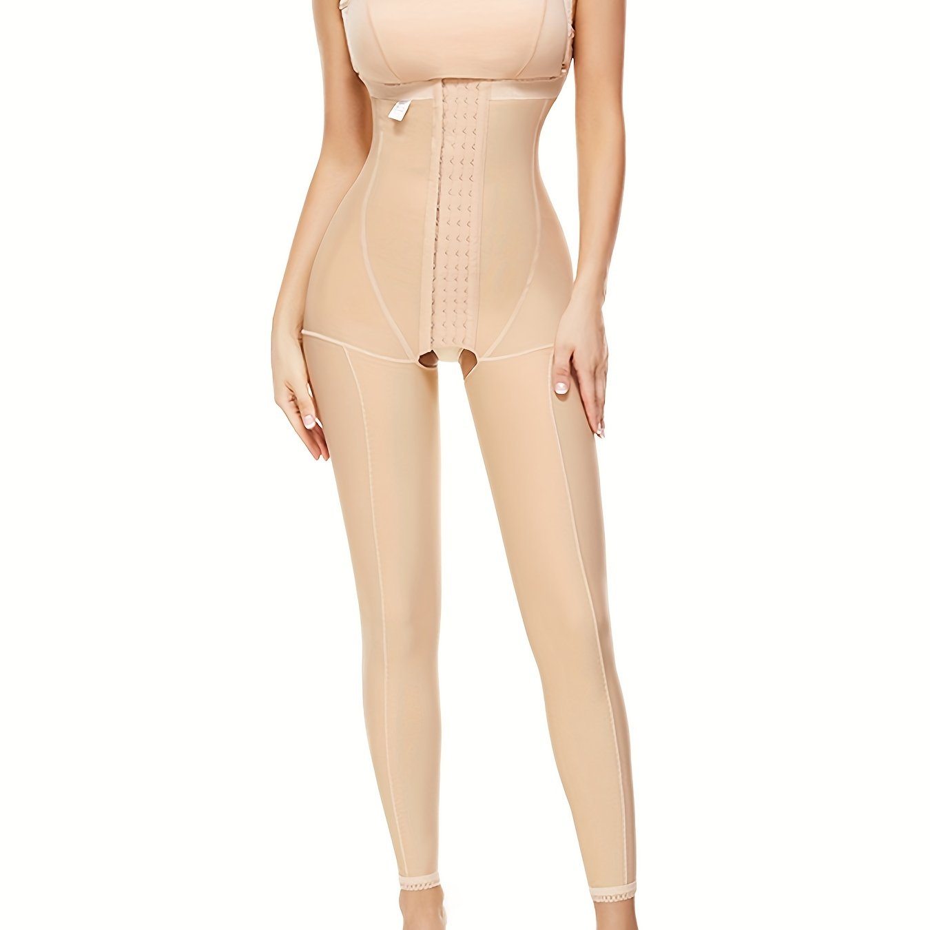 Tummy Control Thigh Jumpsuit Waist Shapewear Women's Activewear