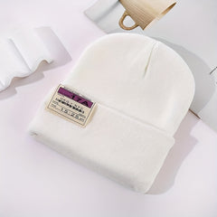 Unisex Couple Beanie Warm Knit Hat Soft Skull Cap Coldproof Beanies