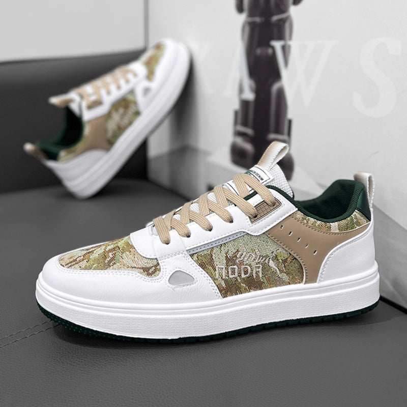 Men's Low Top Skate Shoes Non Slip Sneakers