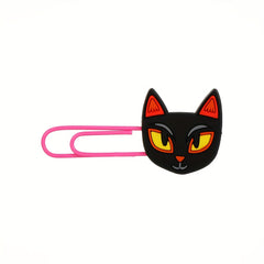 Cartoon Ghost PVC Office Paper Clip, Halloween Small Gift Stationery