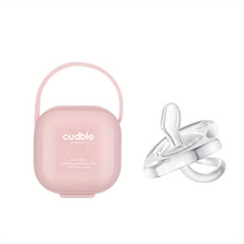 Baby Pink Green Silicone Pacifier