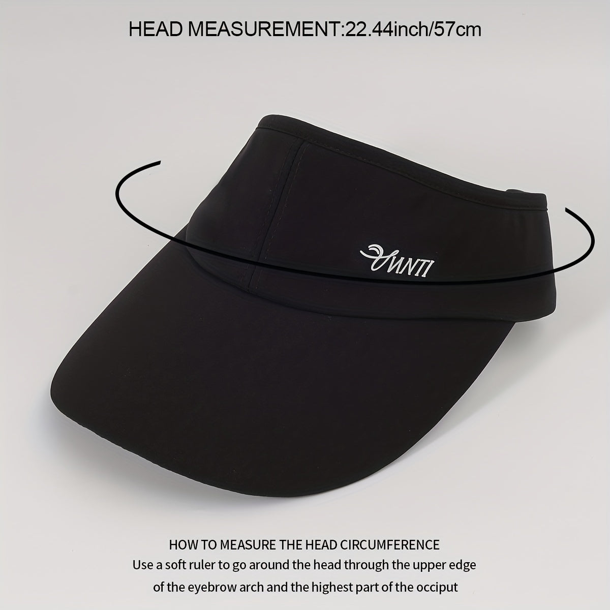 Candy Sunscreen Visor Hat Lightweight Beach Hat
