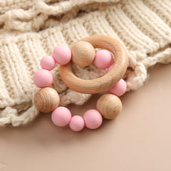 Aby Pink Teether Chewable Toy