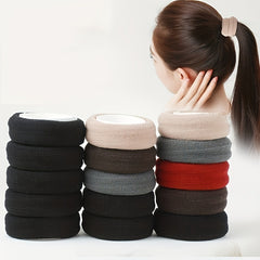 5pcs Colorful Hair Ties Hair Bands Set For Girls