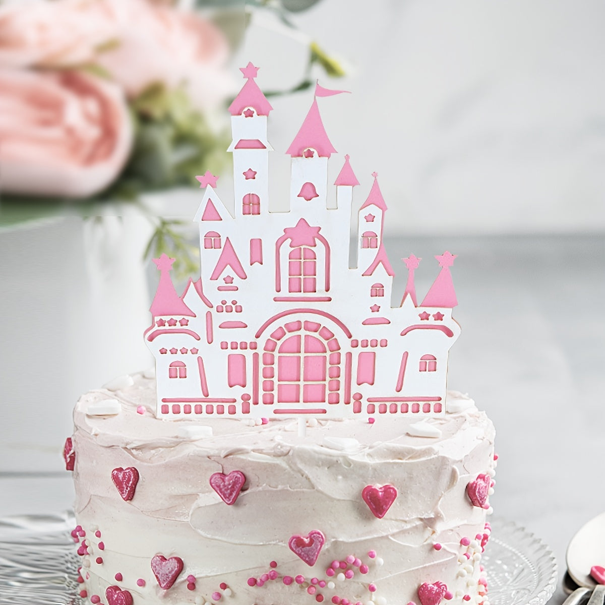 Castle House Cake Inserts Happy Birthday Cake Inserts