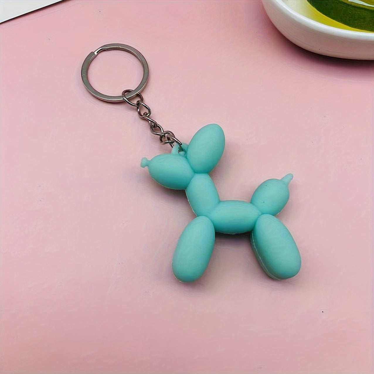 5pcs Balloon Puppy Model Keychain Party Favors