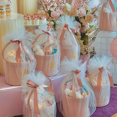 Wedding Party Mesh Chair Skirt Yarn Photo Background