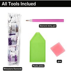 Adult Diamond Art Set 5D Rhinestone Craft