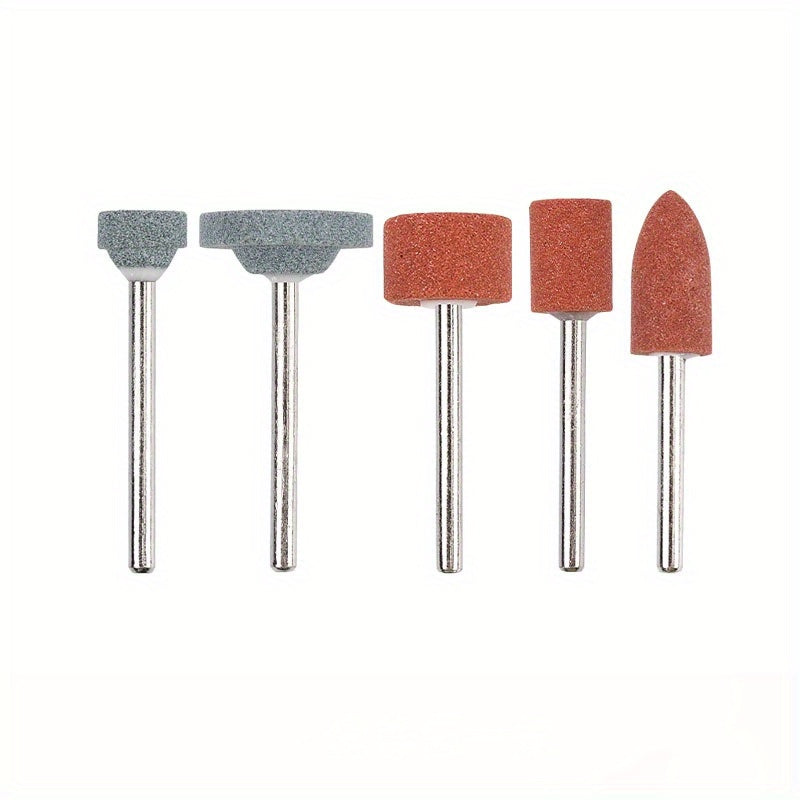 5pcs Sanding Drill Bit Set Rotary Tool Shank Abrasive Mounted Grinding