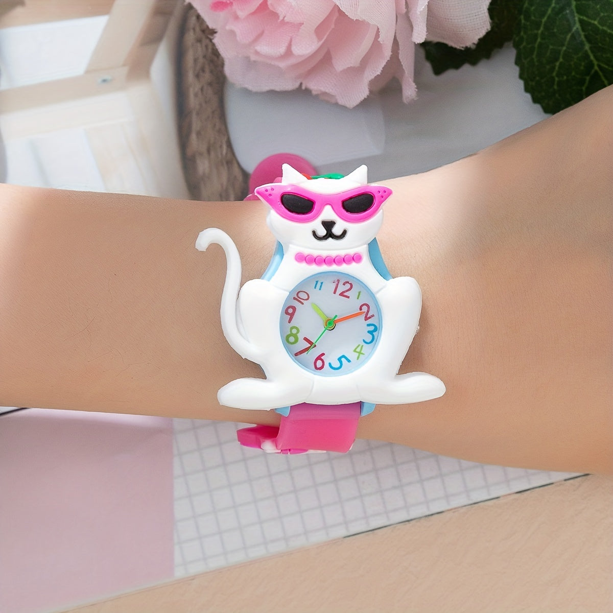 Adorable Kitten Casual Watch
