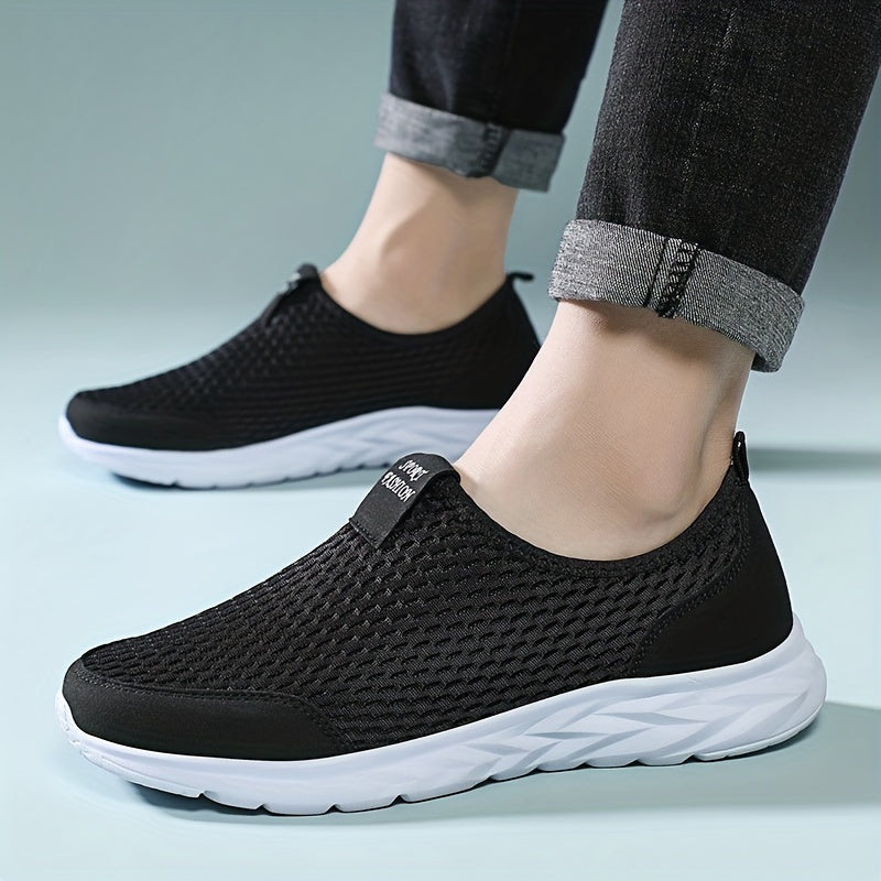 Men's Lightweight Slip-On Casual Shoes for Jogging Hiking Climbing