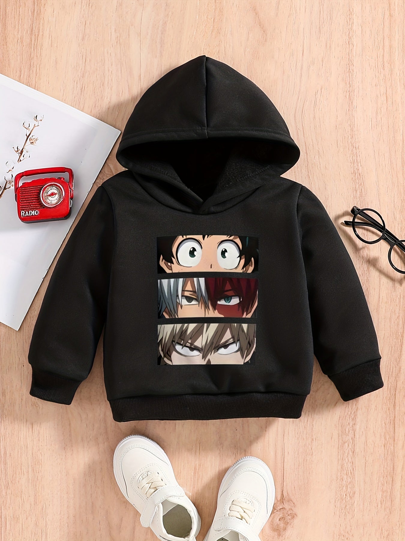 Anime Kids Pullover Baby Boys Sweatshirt Hoodie