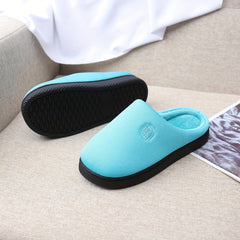 Plush Lined Slippers Soft & Warm Non Slip Memory Foam Shoes