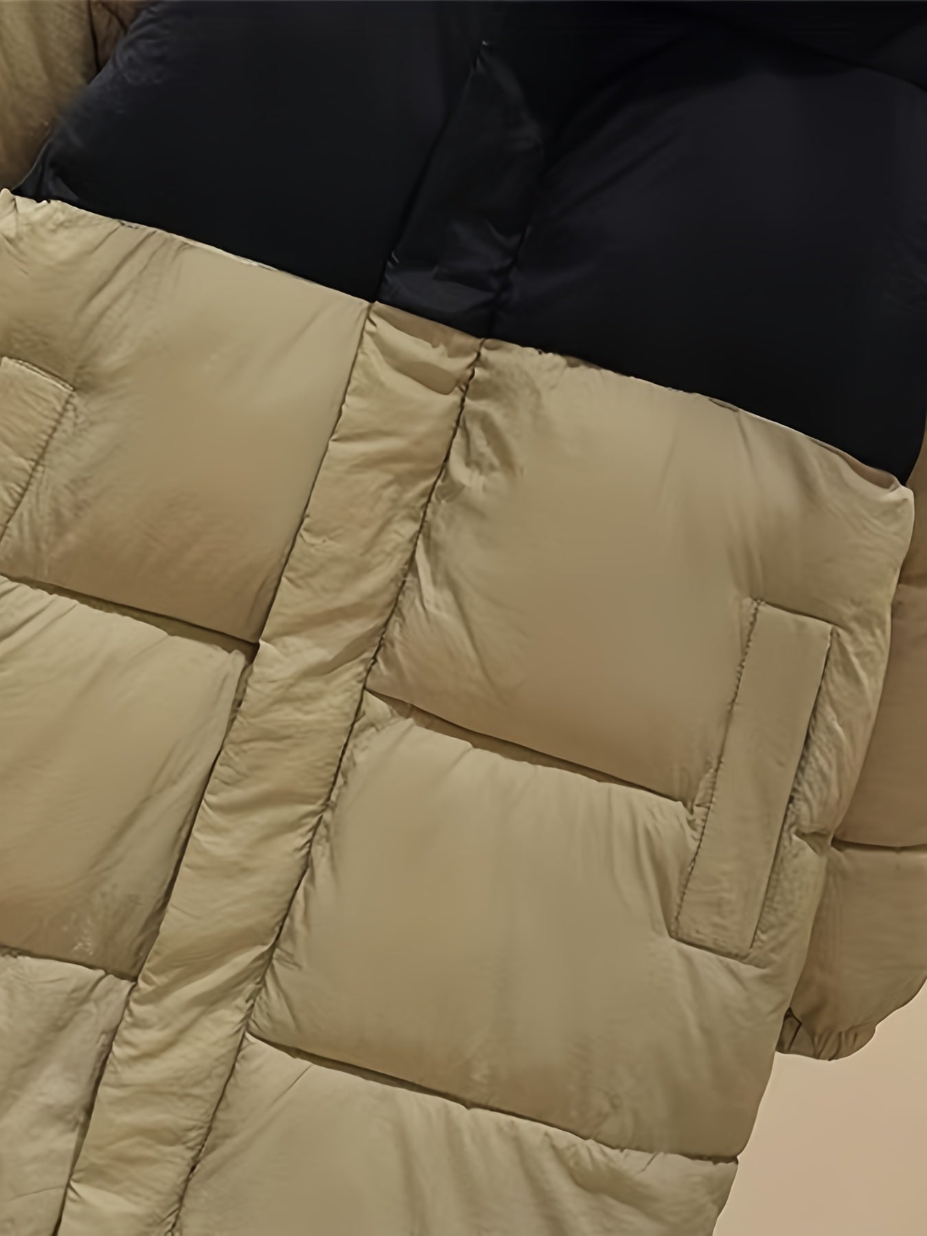 Long Puffer Jacket Women Winter Outdoor Warm Over-The-Knee Coat