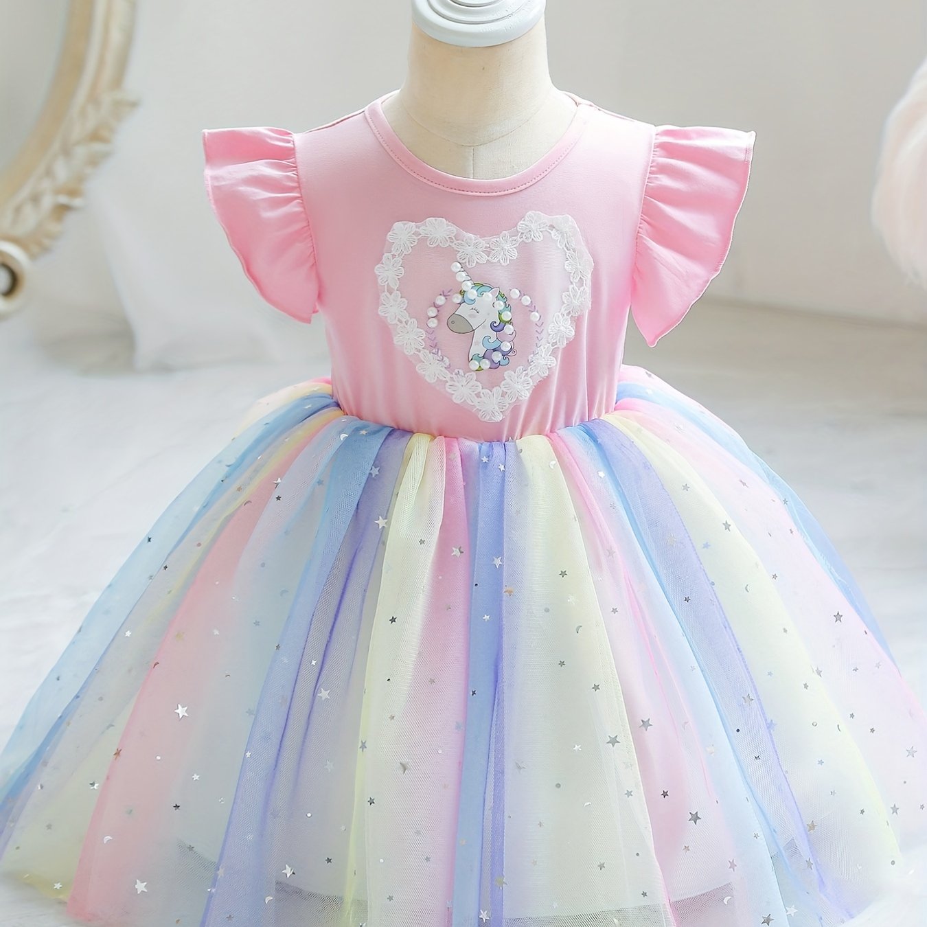 Girls Flower Girls Wedding Party Dress