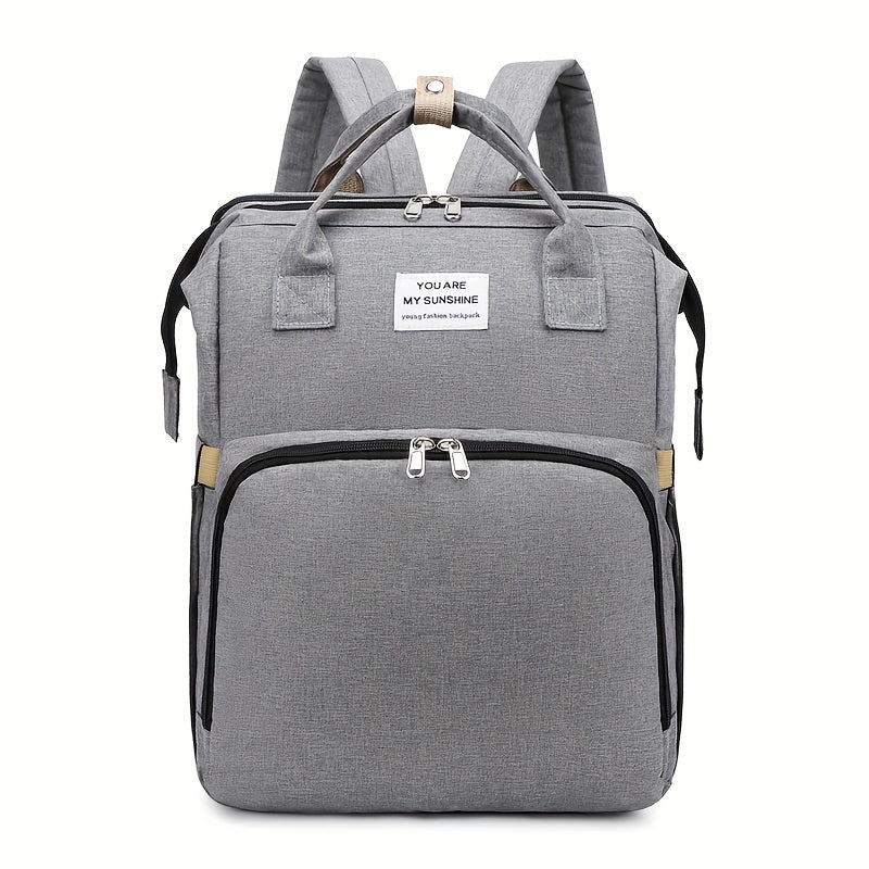 15 inch Foldable Backpack, Large Capacity, Durable Oxford Material