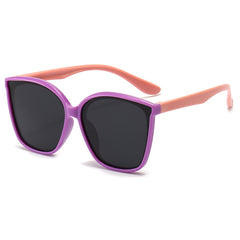 Kids Polarized Square Frame Sunglasses UV Protection