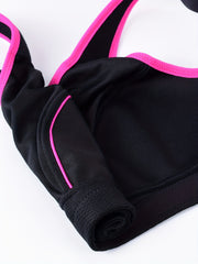 Women's Colorblock Wireless Sports Bra