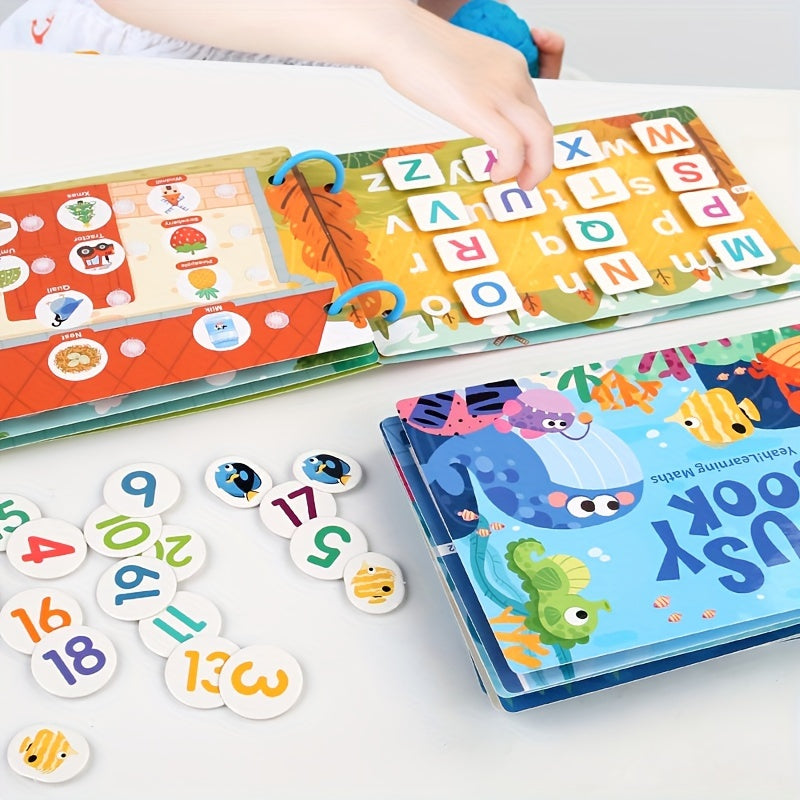 Interactive Gel Vehicle Busy Book for Kids - Enhances Cognitive Skills