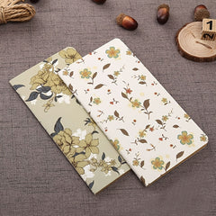 50pg Portable Retro Notebook Faux Leather Cover Thread Binding Vintage Style