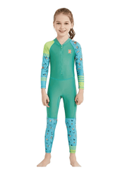 Girl's Clash One piece Swimsuit Long Sleeve Surfing Suit
