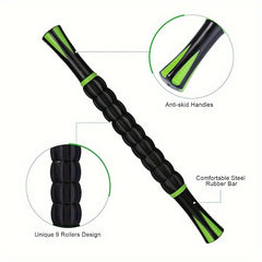 Facial Scraping Tool and Body Muscle Roller Stick Set