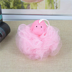 Cartoon Shower Flower Ball Kids' Bath Scrubber and Brush