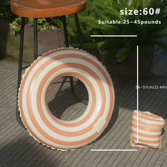 Inflatable Swimming Ring for Adults, Thicken Life Buoys, Sit On Armpits, Women