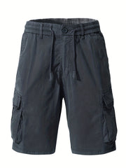 Slim Fit Pocket Cargo Shorts Men's Casual Work Shorts