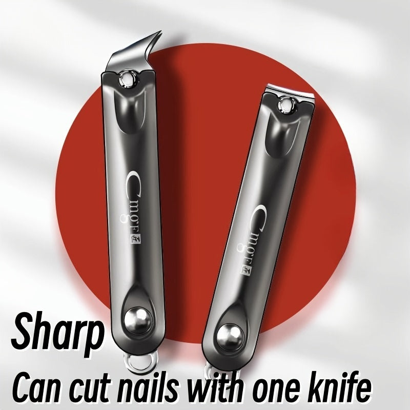 Stainless Steel Large Nail Clipper & File Set