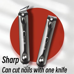 Stainless Steel Large Nail Clipper & File Set