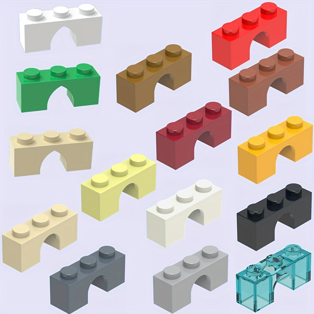 12pc Building Blocks Semi Circular Arch Construction Toy Educational DIY