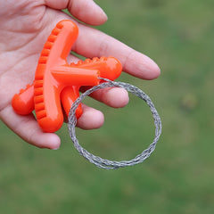 3PC Portable Manual Wire Saw Chain Rope Wildlife Survival Bracelet