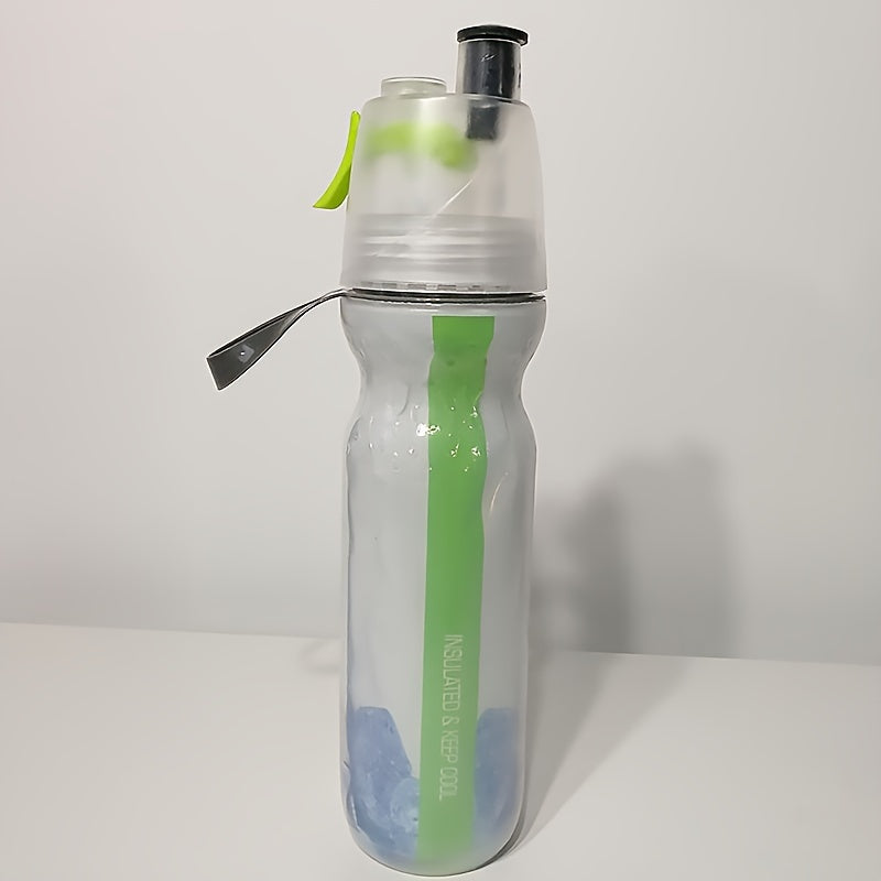 500ml Cycling Sports Water Bottle PE Double Wall Plastic Water Cup