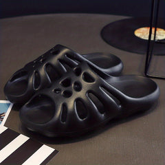 Men's Lightweight Non Slip Open Toe Quick Drying Slides