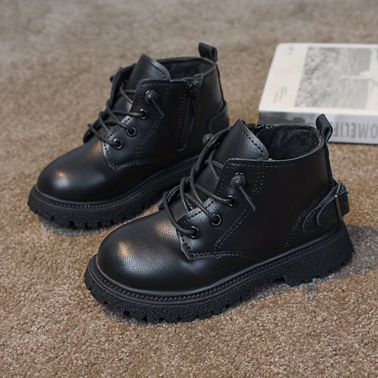 Kids Ankle Boots Zipper Non Slip Comfortable Travel Boots