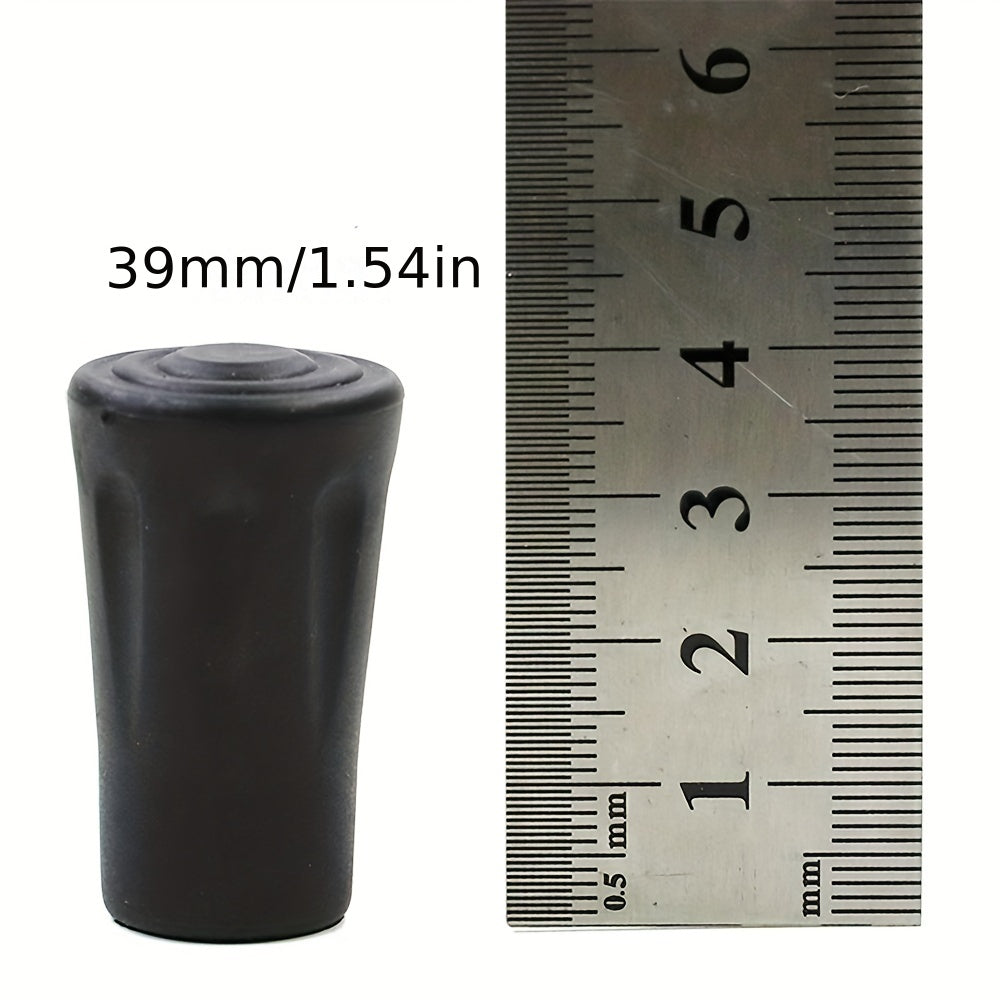 5pcs Skiing Pole Protective Cover Non slip Rubber Cover For Mountaineering Pole